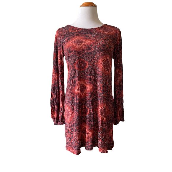 Billabong Paisley Dress-Small - Picture 1 of 4